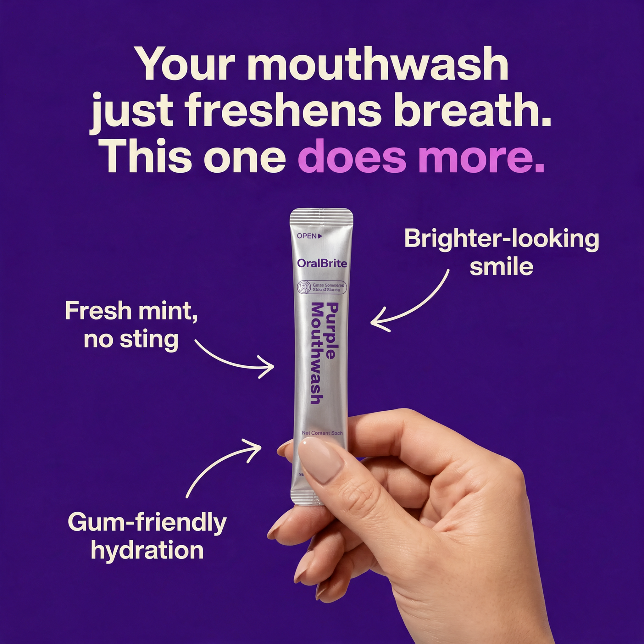 OralBrite Purple Mouthwash